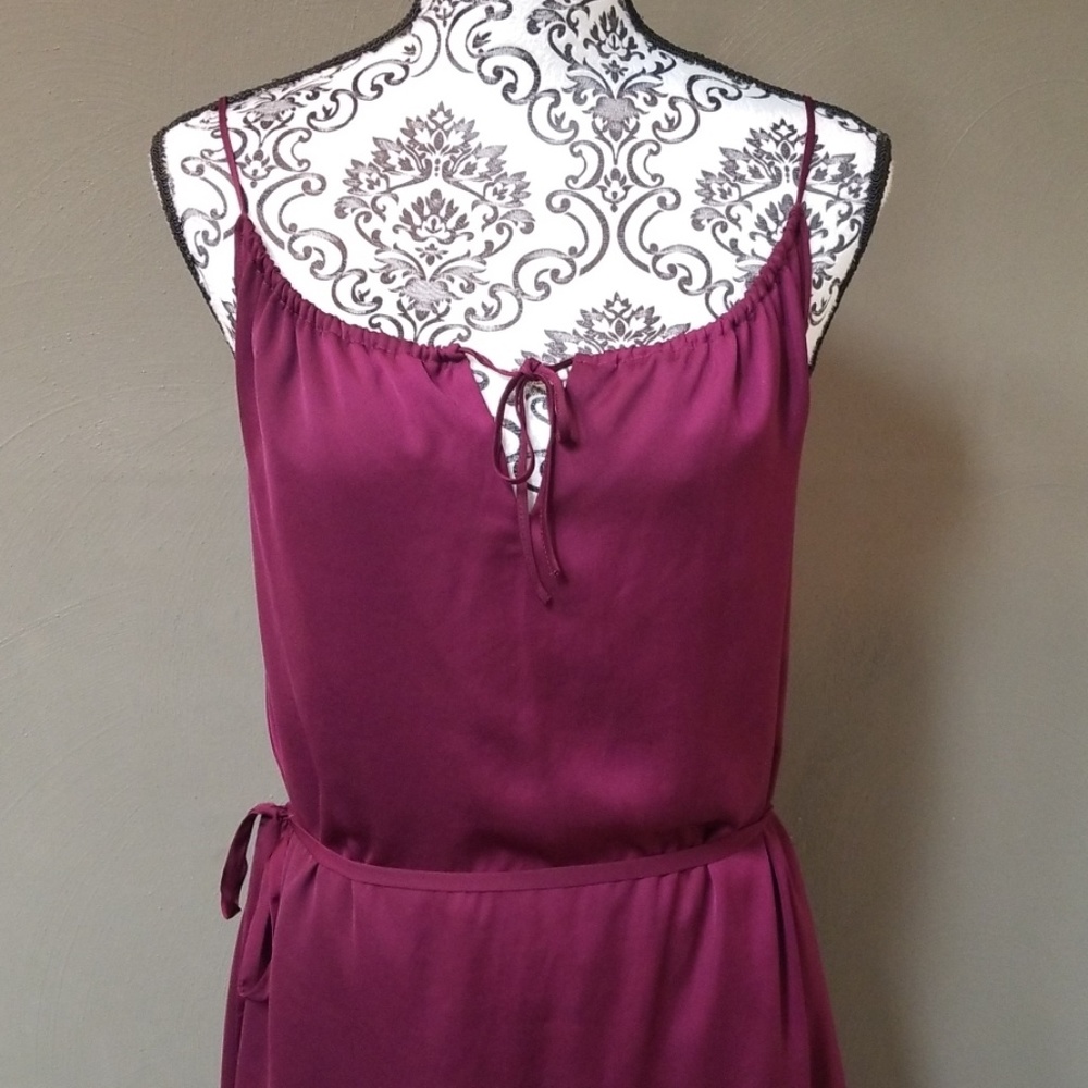 Armani Exchange Purple Dress